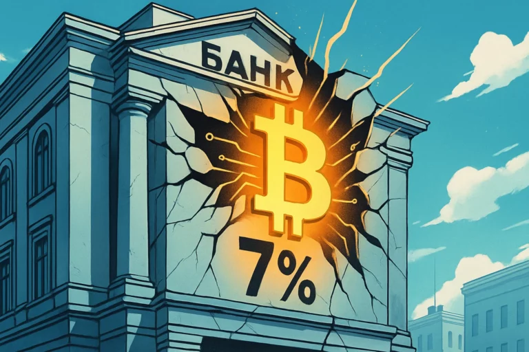 VTB, Russlands zweitgrößte Bank, ermöglicht Kunden den direkten Kauf von Bitcoin und empfiehlt außerdem eine Portfolioallokation von 7 % Kryptowährungen